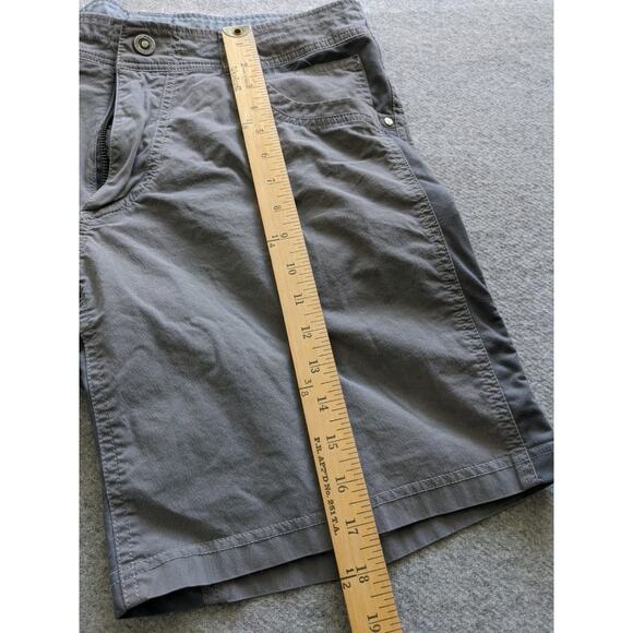 Kuhl Resistor Lite Chino Shorts Mens Size 34 Gray Performance Hiking Outdoor - Picture 2 of 8